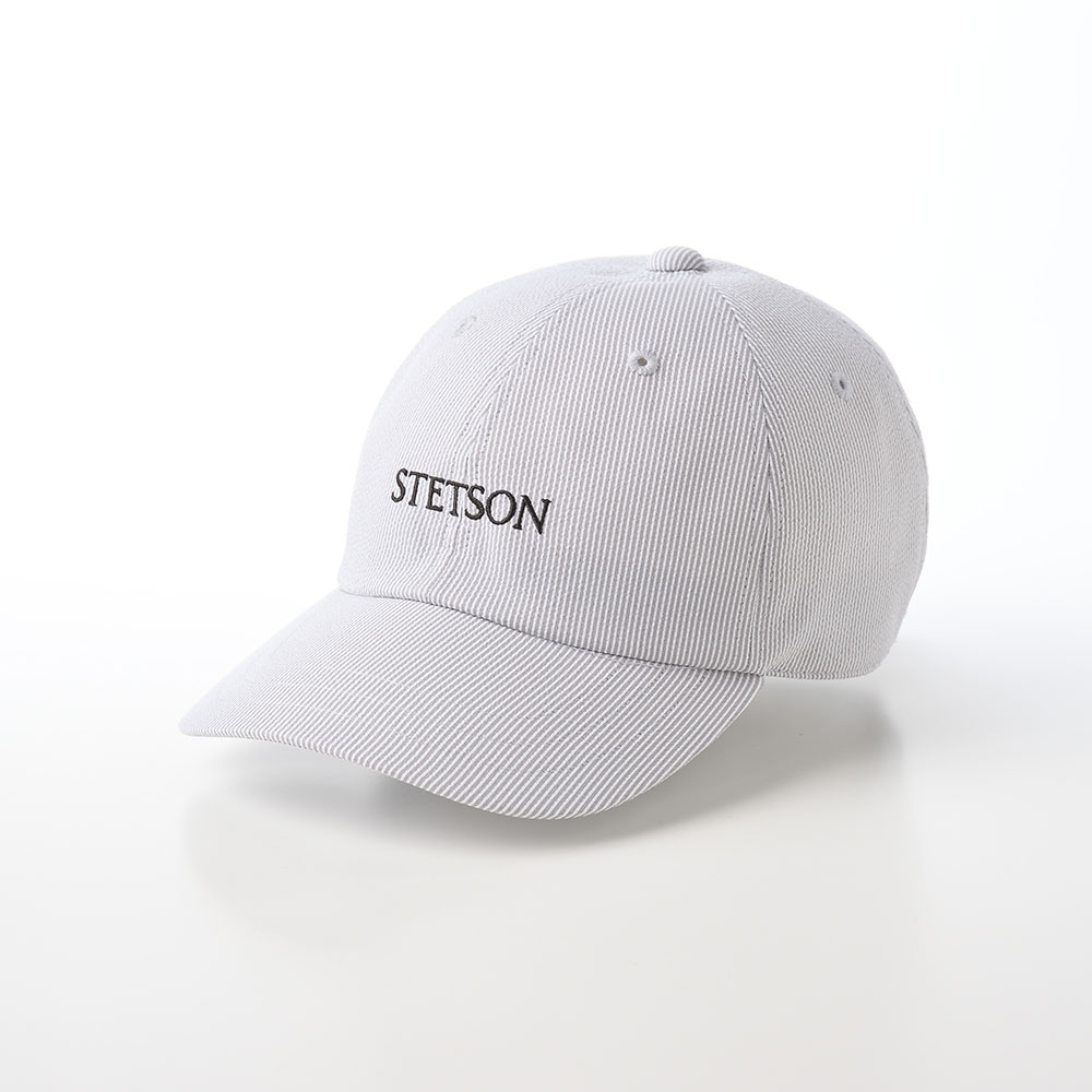 SUCKER STRIPE CAP（サッカーストライプ キャップ）SE638 グレー