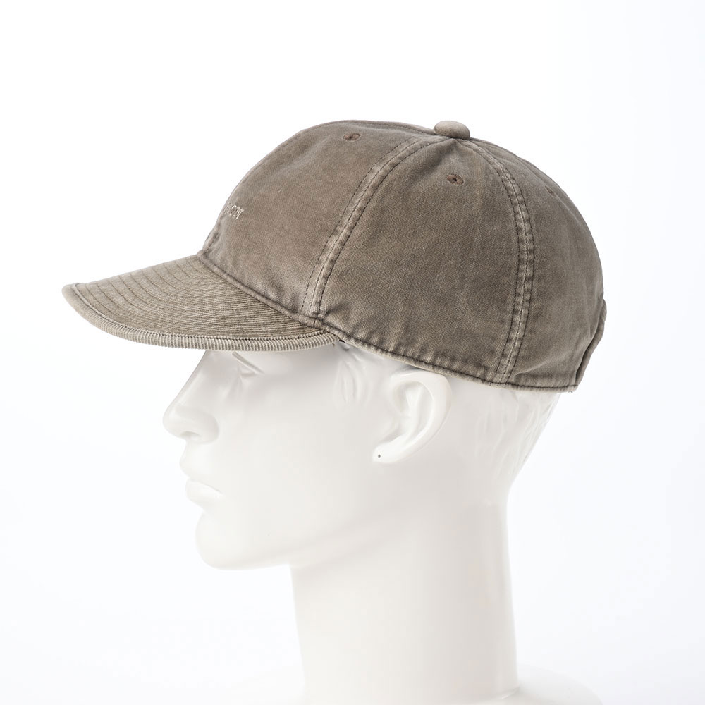 CORDUROY CAP（コーデュロイキャップ）SE127 ライトブラウン - STETSON