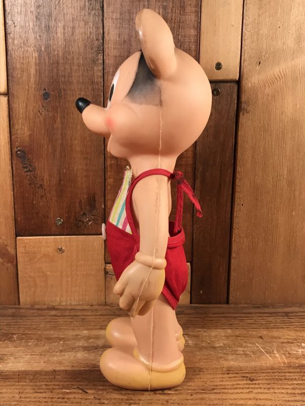The Sun Rubber Mickey Mouse Squeeze Doll ミッキーマウス ビンテージ