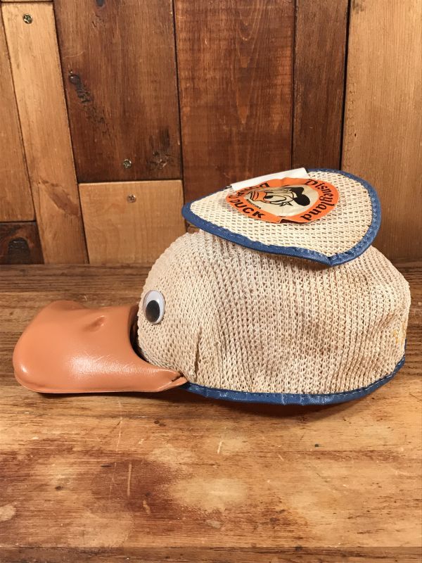 Disneyland “Donald Duck” Squeaker Hat ドナルドダック ビンテージ