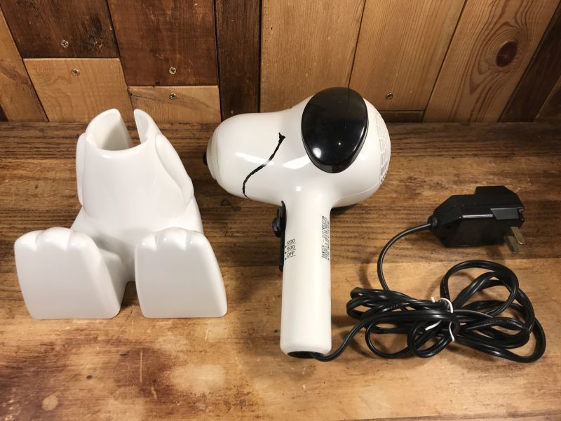 Peanuts Snoopy Hair Dryer スヌーピー ビンテージ ドライヤー