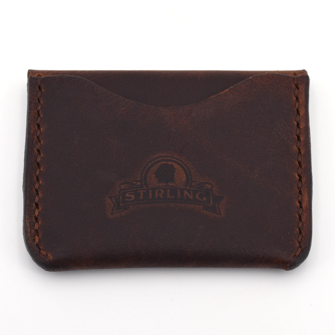 Flap Wallet (Brown Threading) – Stirling Soap Company