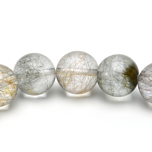 シルバールチル、ブルールチルクォーツ(インディゴライトインクォーツ