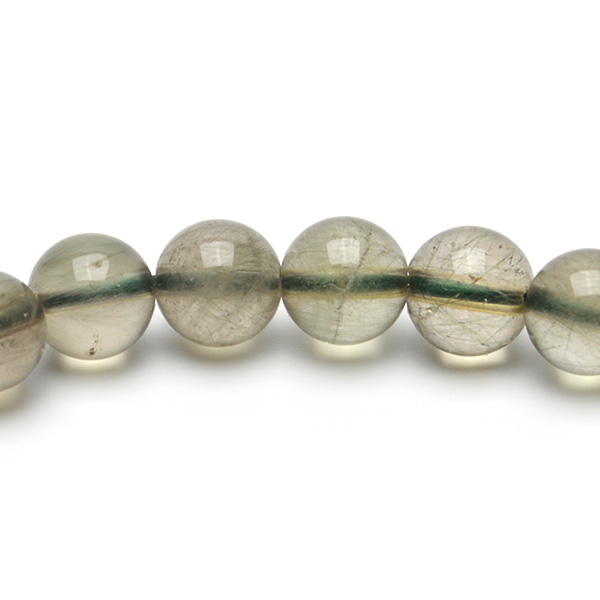 グリーンルチルクォーツ(アクチノライトインクォーツ) - 7.8mm玉