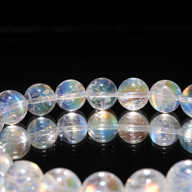 ブレス ホワイトラブラドライト(レインボームーンストーン