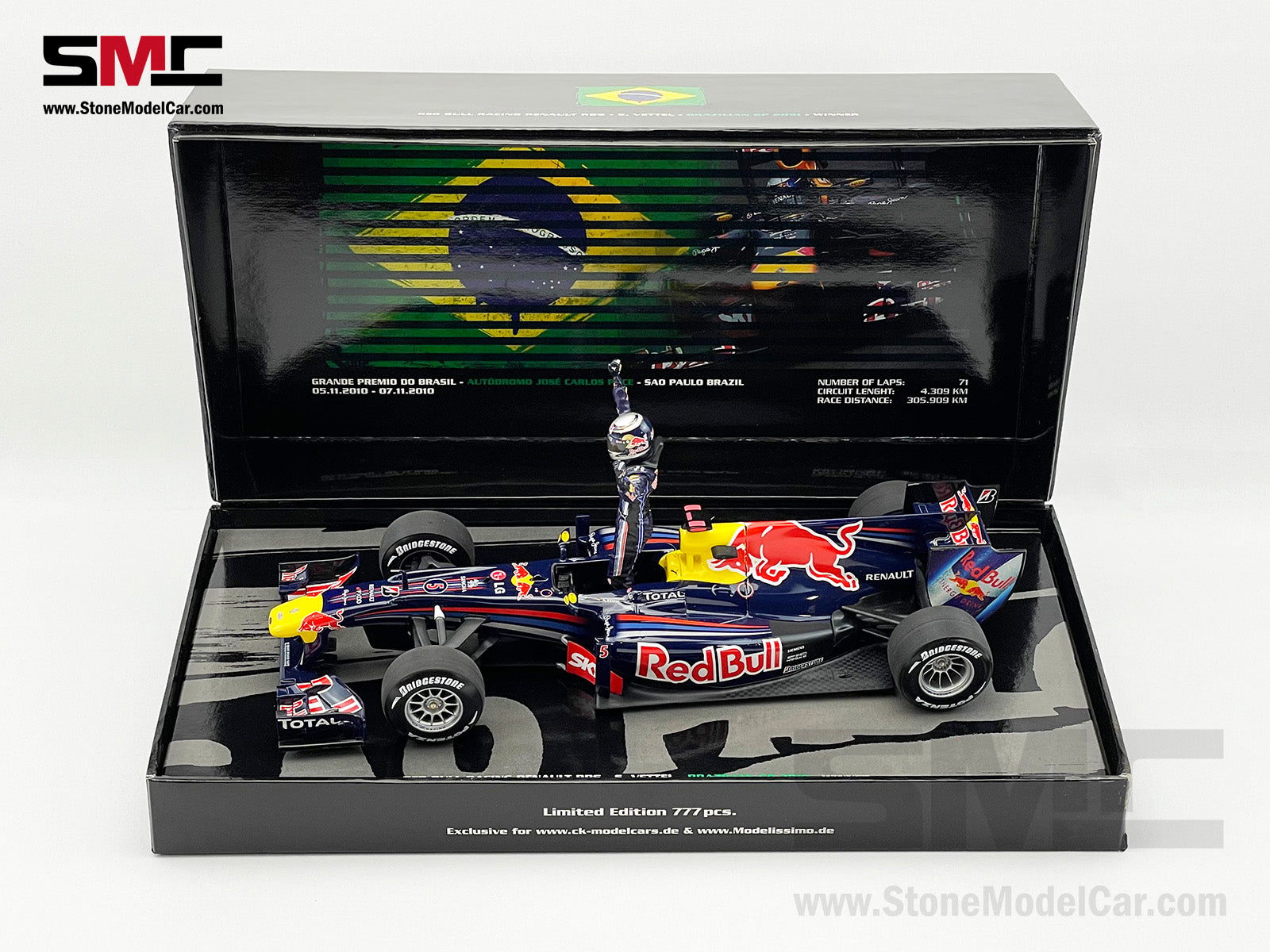 Used] 2010 1st World Champion Red Bull F1 RB6 #5 Sebastian Vettel