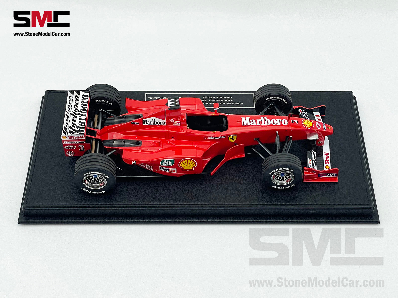 Ferrari F1 F399 #3 Michael Schumacher Monaco GP Winner 1999 1:18