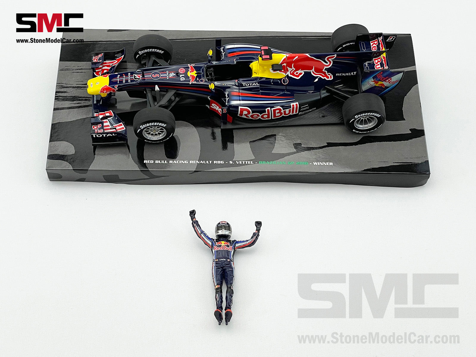 Used] 2010 1st World Champion Red Bull F1 RB6 #5 Sebastian Vettel