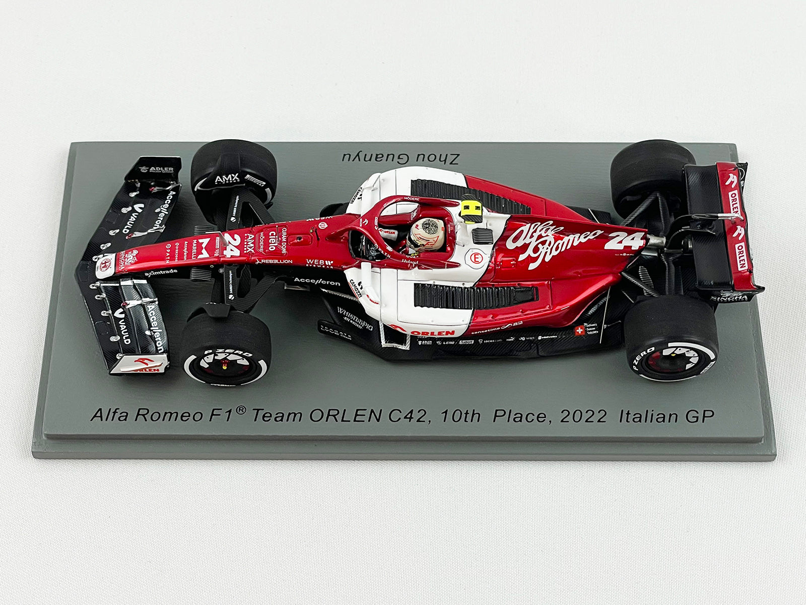 Alfa Romeo Sauber F1 C42 Zhou Guanyu Italy Special Livery 2022