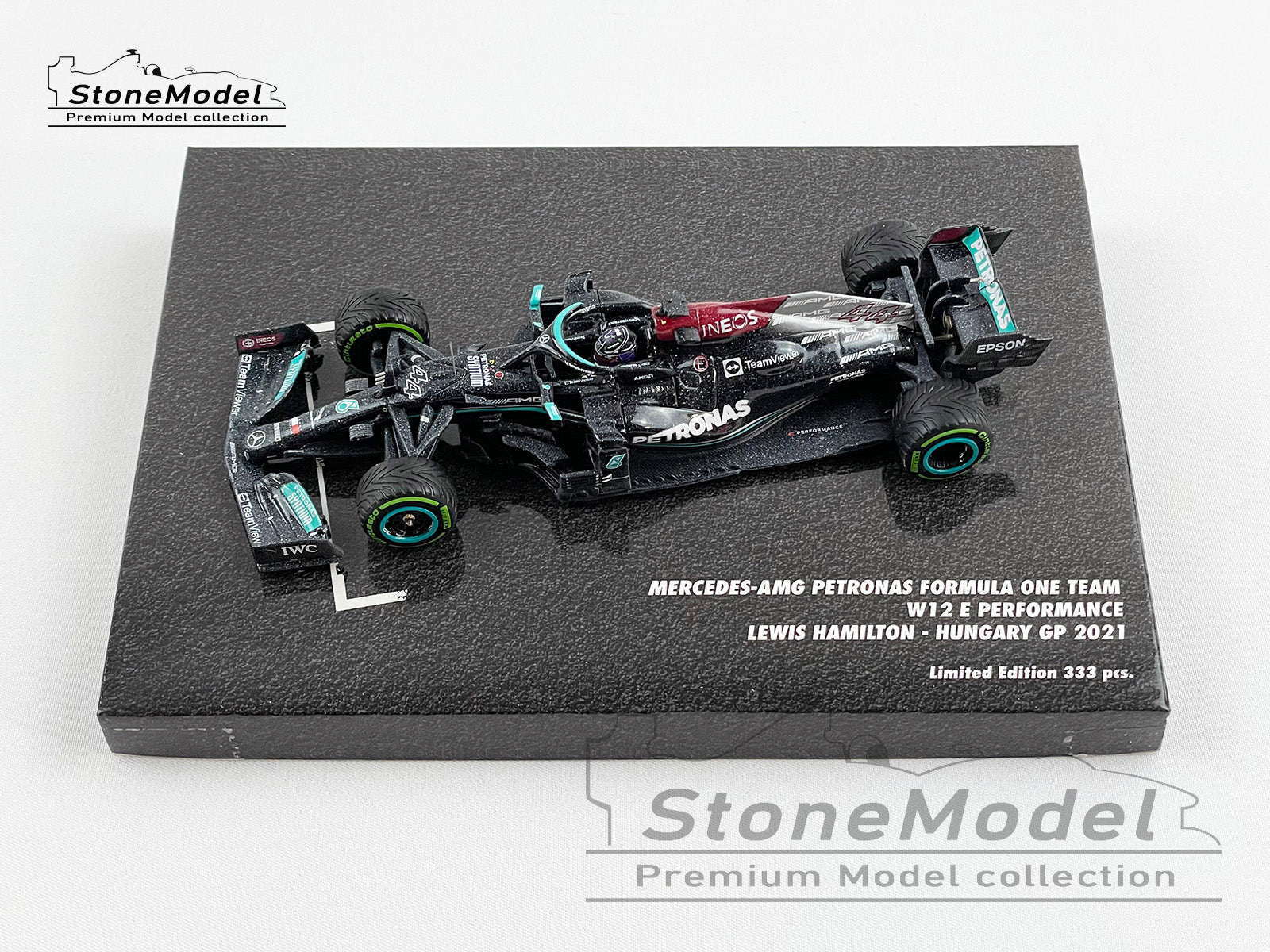 2021 Mercedes F1 W12 #44 Lewis Hamilton Hungary GP Lonely start 1