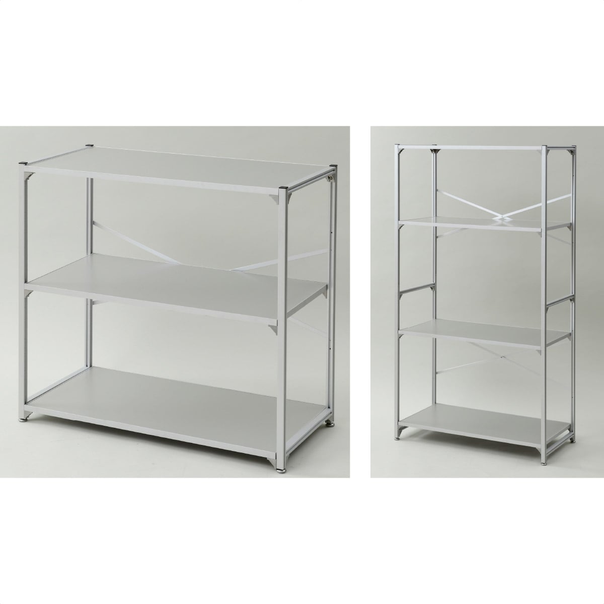 アルミラック 3段