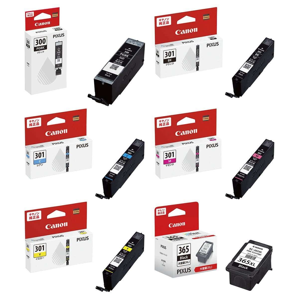 キャノン純正 インクカートリッジ BCI-300PGBK ブラック