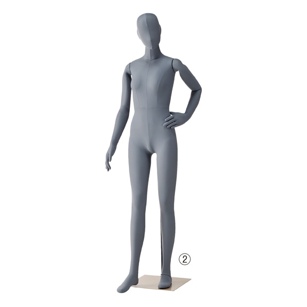 婦人フレキシブルマネキン アイボリー