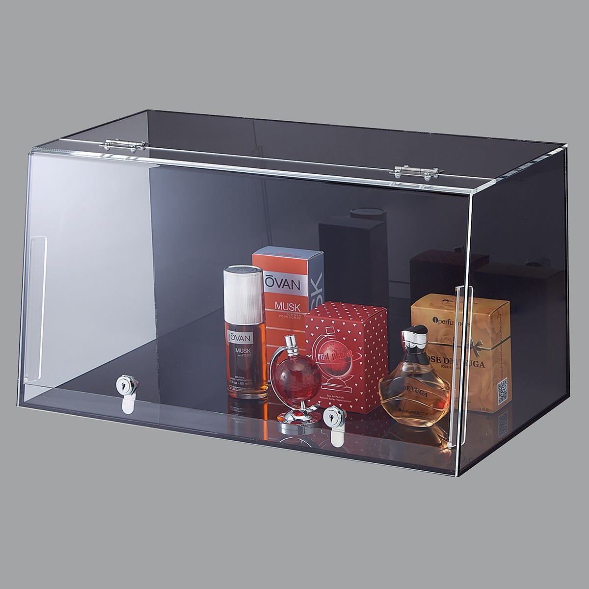 ショーケースボックス 鍵付き 幅57cm