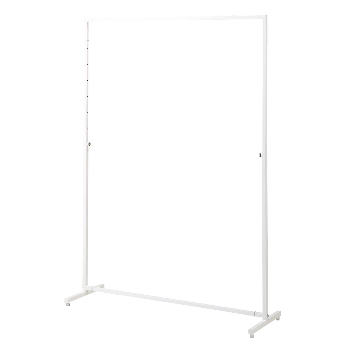 インハングタイプ ハンガーラック 幅120cm 角パイプ〔ストエキ