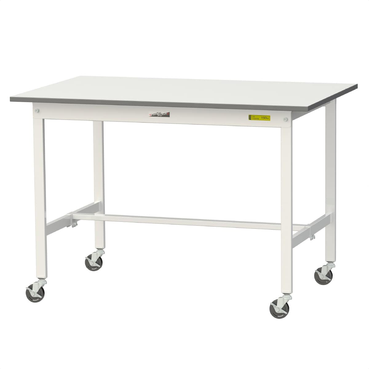 作業台 軽量タイプ 移動式 高さ82.5cm 均等耐荷重128kg (自重含む) 幅