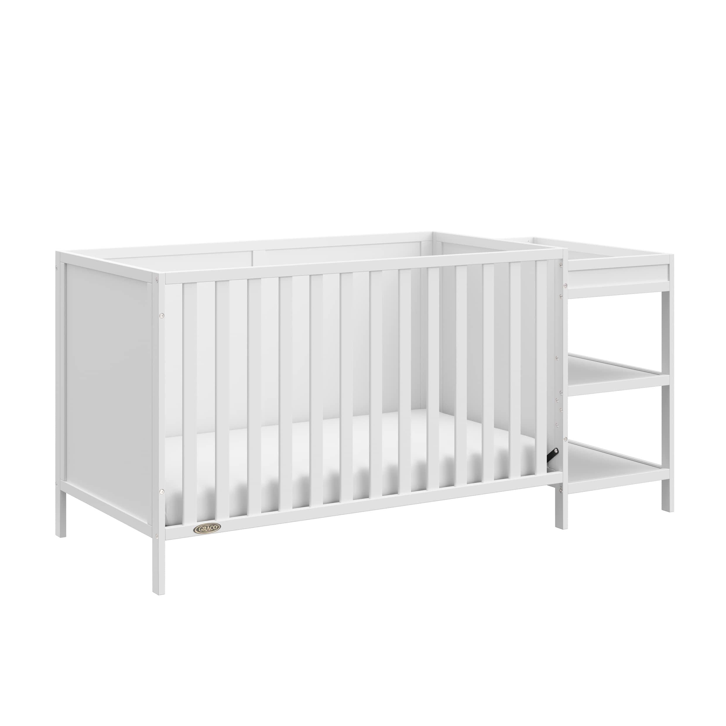 Graco® Theo 5-in-1 Convertible Crib & Changer | Storkcraft