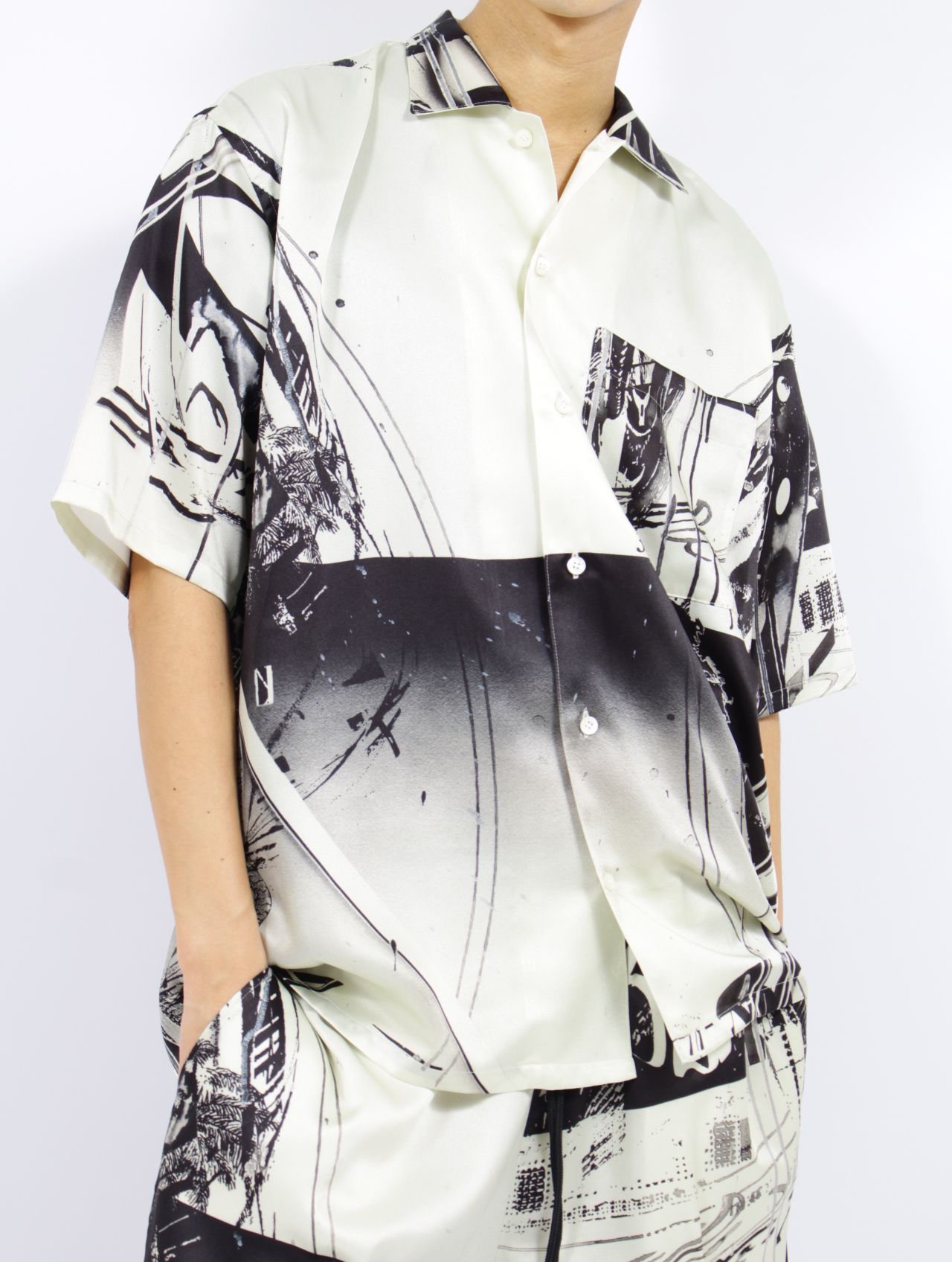 semoh - 【25SS】ヒロキ ツクダ グラフィックシャツ / Hiroki Tsukuda