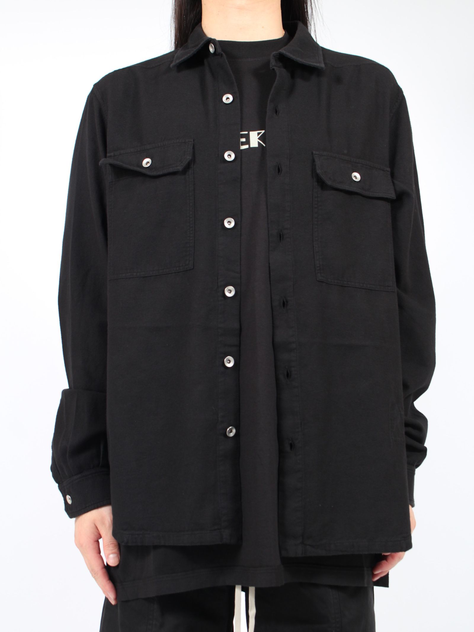 RICK OWENS DRKSHDW - 【24AW】アウターシャツ / OUTER SHIRT