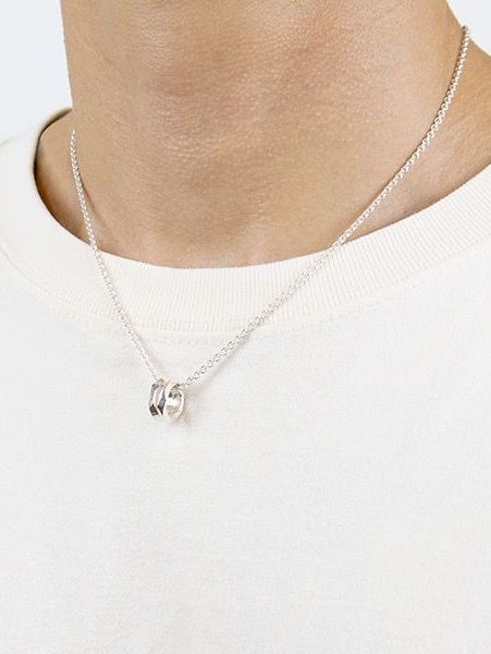 GARNI - 【取り寄せ】クロッケリー ダブルリング ペンダント