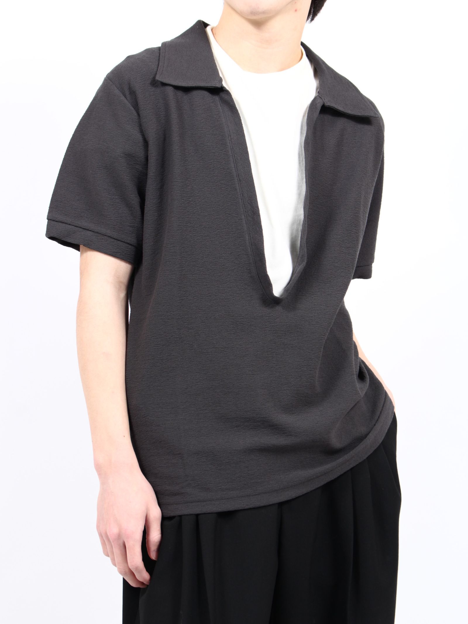 SOSHIOTSUKI - 【25SS】ドライ コットン スキッパー シャツ / DRY