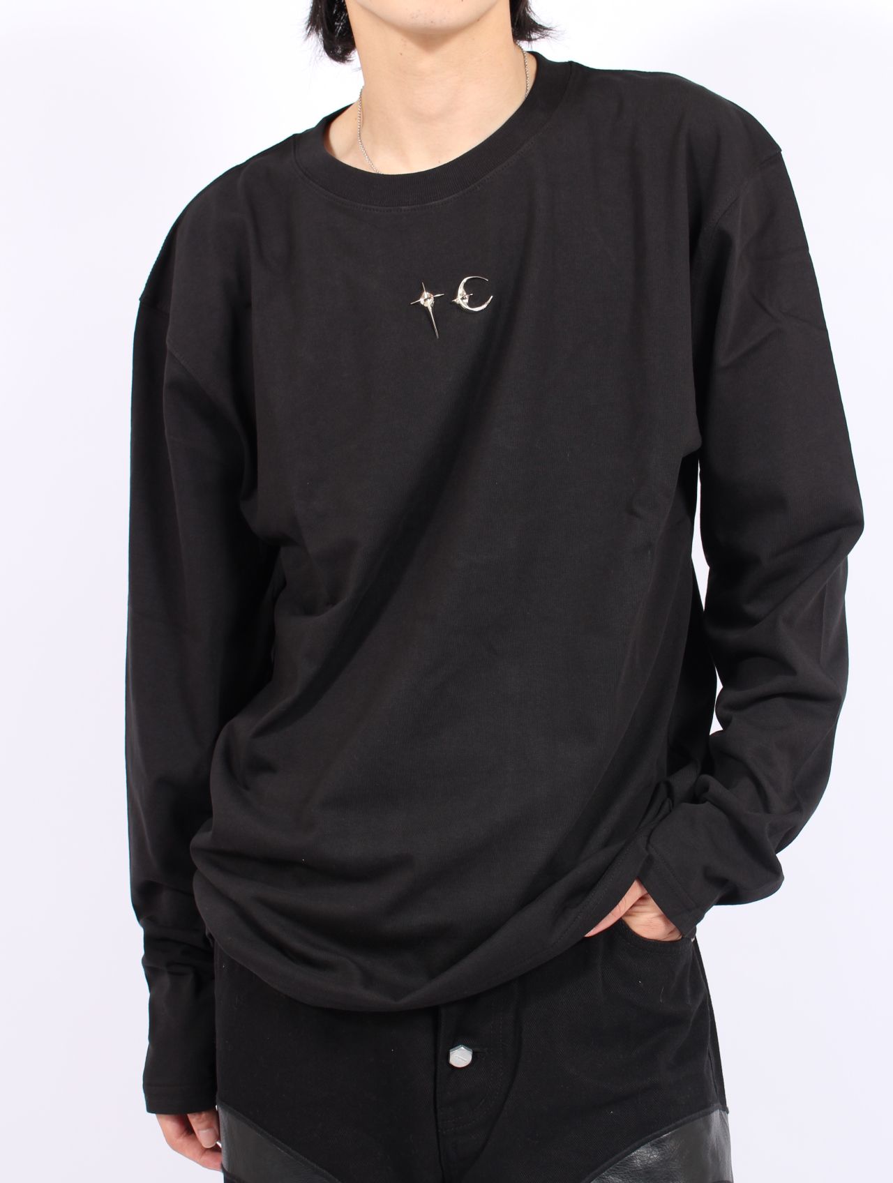 THUG CLUB】TC Skull Long-Sleeve ブラック THUG CLUB TC Skull Long