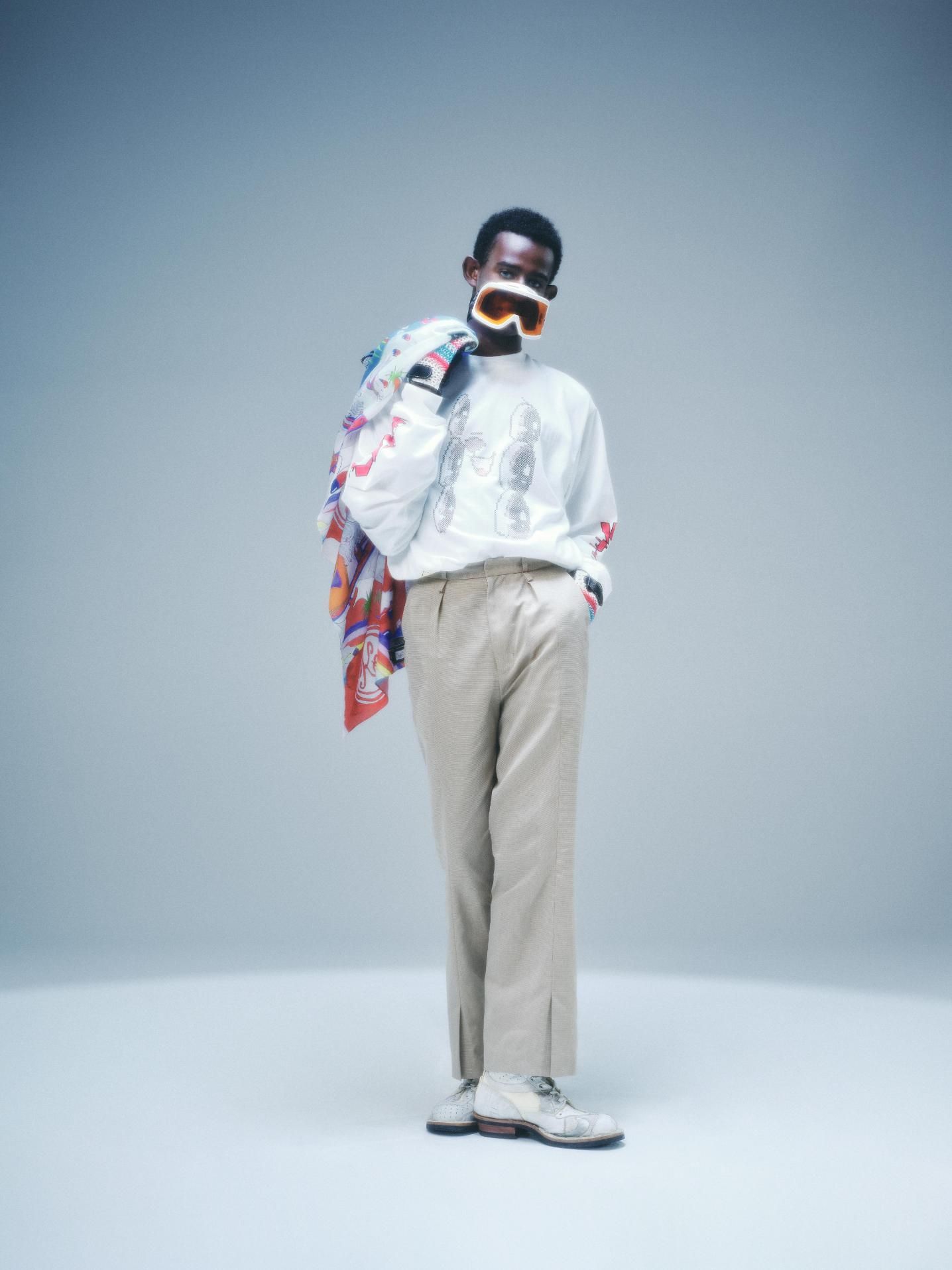 SEVESKIG - 【25SS】ジャングル大帝 コラボ ロングスリーブ Tシャツ