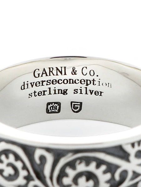 GARNI - 【取り寄せ】ツタ模様 バインパターンリング / Vine Pattern