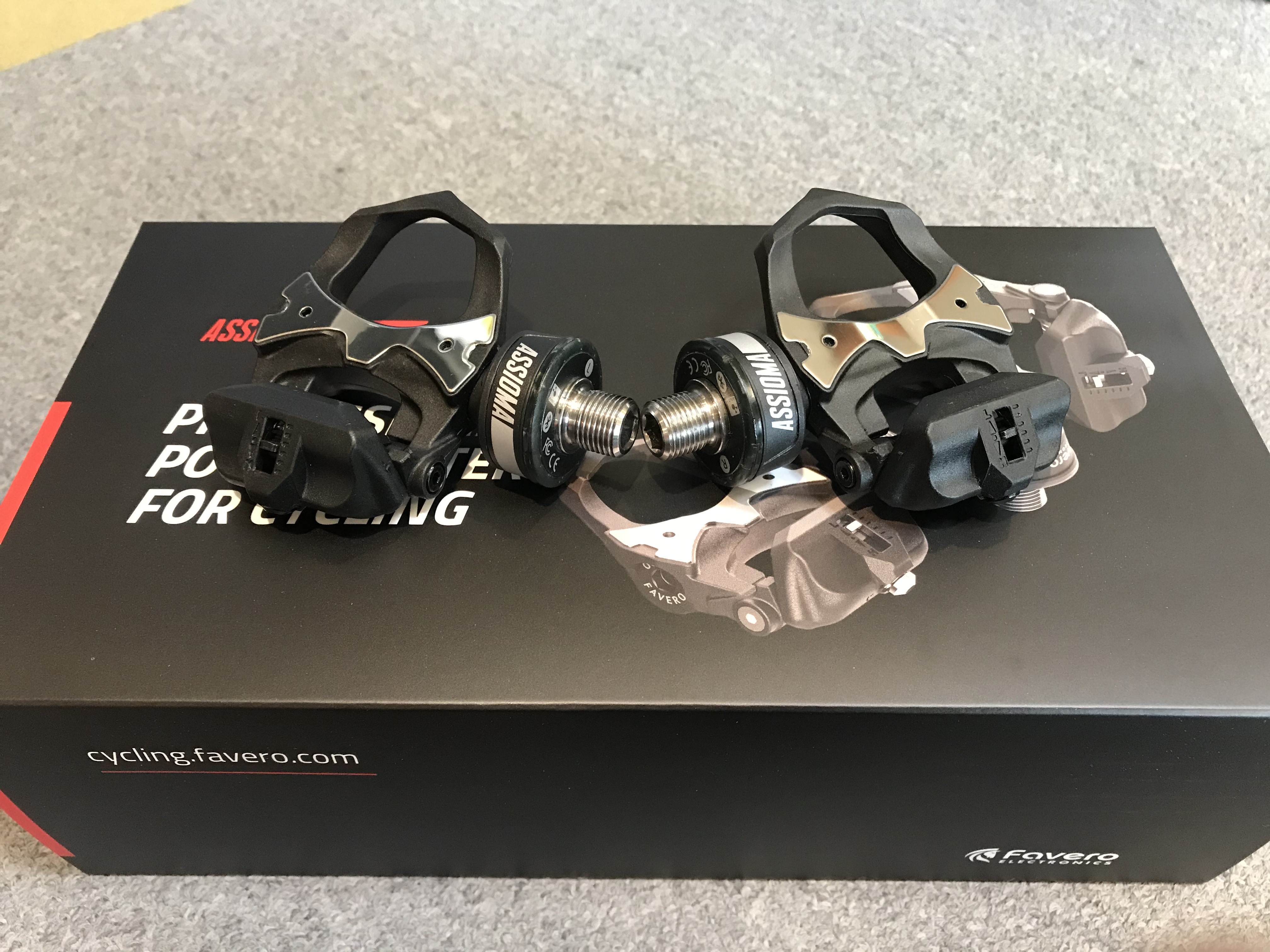 新たなパワーメーターの選択肢！Favero Assioma パワーメーター