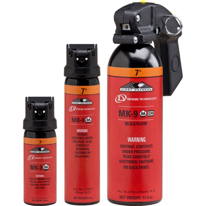 Defense Technology First Defense .7% OC Orange Band - Police Gear