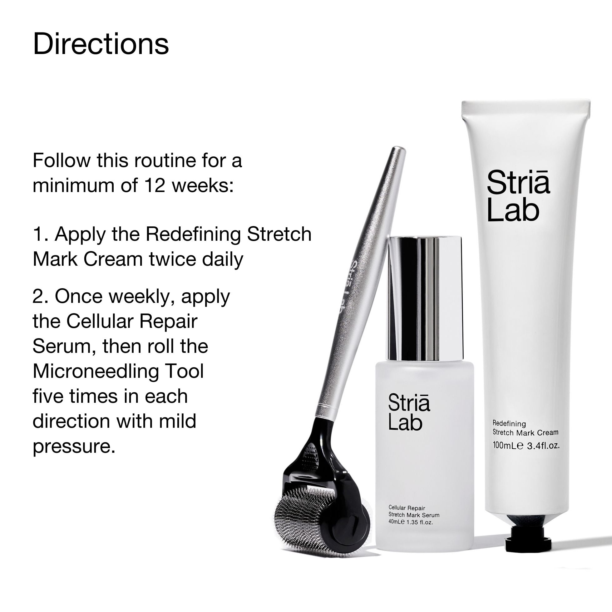 Stretch Mark Treatment Kit | Stretch Mark Removal Kit | Striā Lab