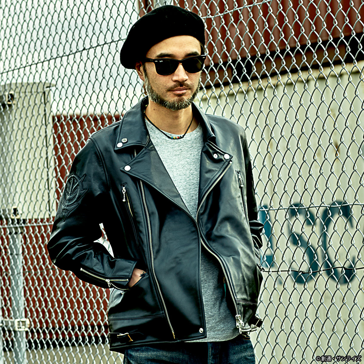 STRICT-G × SEVESKIGコラボ 『機動戦士ガンダム』ライダースジャケット