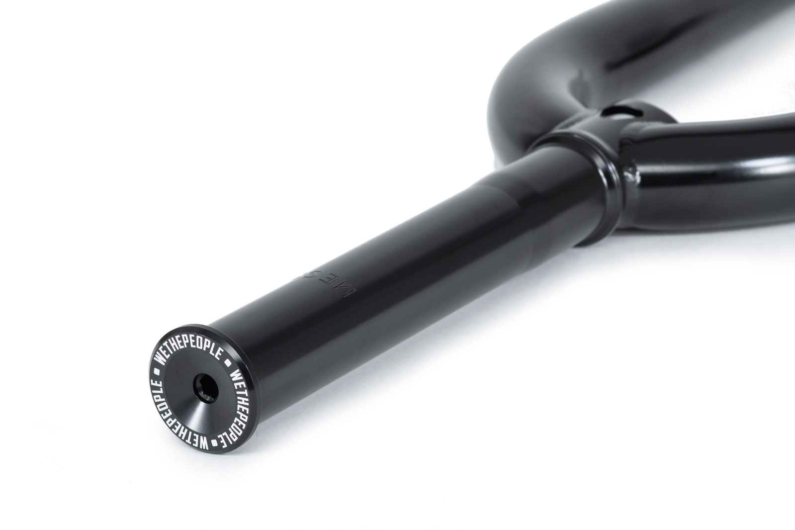 BMX Forks / Wethepeople Message Fork / Black & Chrome / Available Now