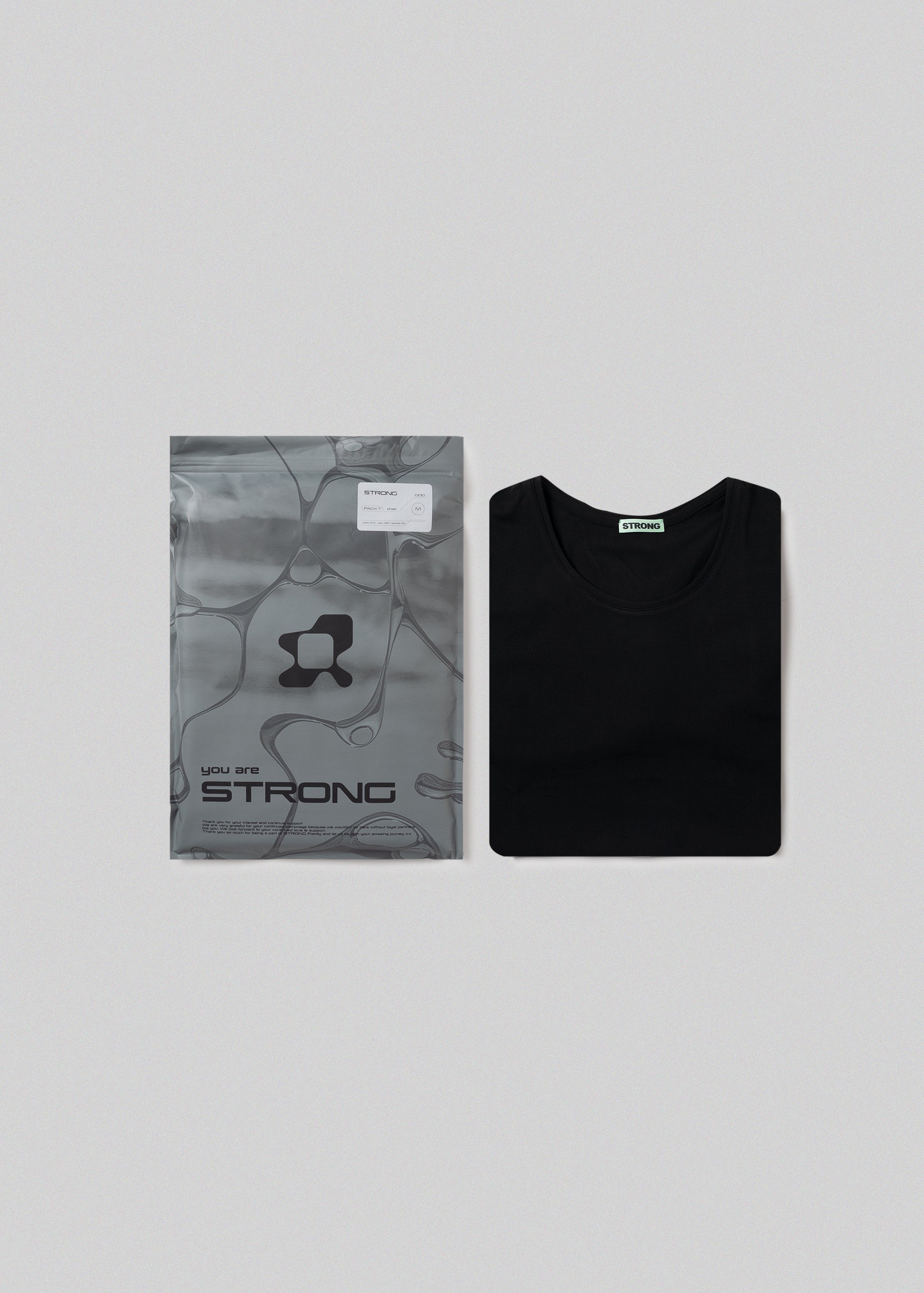 STRONG PACK TEE (BLACK)