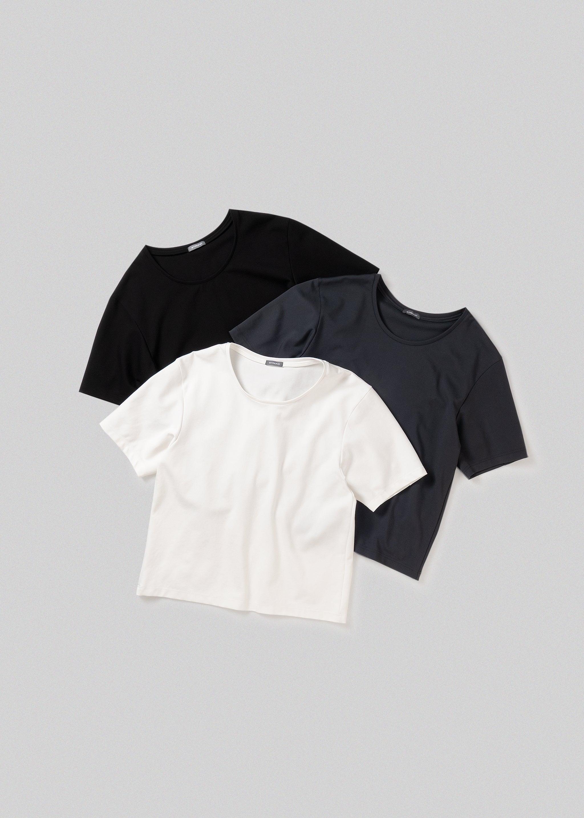 STRONG PACK TEE SHORT (GREY)