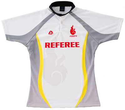 関東協会B級レフリーセミフィット・ジャージ(白) | ラグビー用品販売