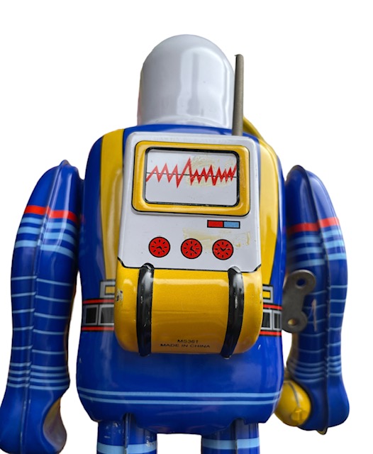 SPACE MAN MS361 ブリキロボットWindUpToy ゼンマイブリキロボット