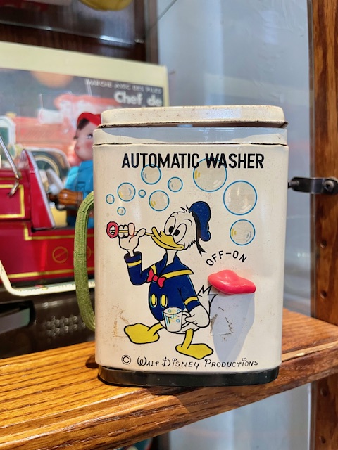 ドナルドダックブリキ玩具洗濯機 増田屋1960年代 日本製 Walt Disney