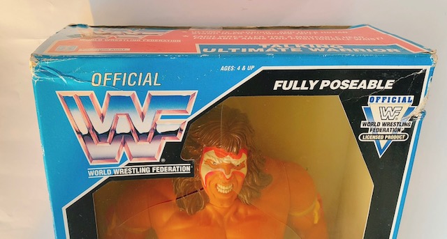 WWF アクションフィギュア トーキング アルティメット・ウォリアー