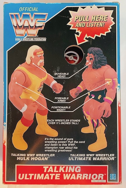 WWF アクションフィギュア トーキング アルティメット・ウォリアー