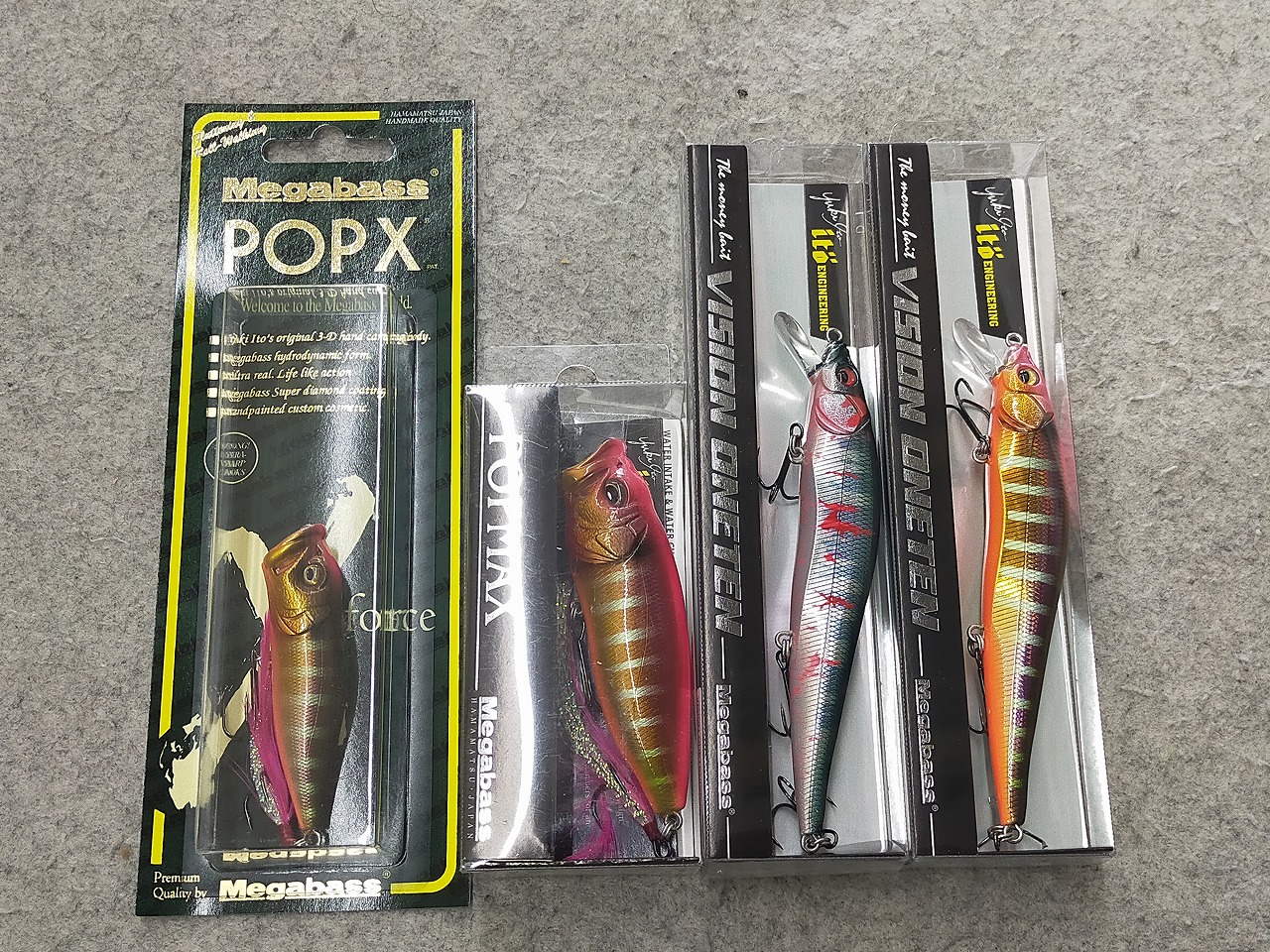 POP X POPMAX スイッチング Megabass ワンテン SPECIAL COLOR