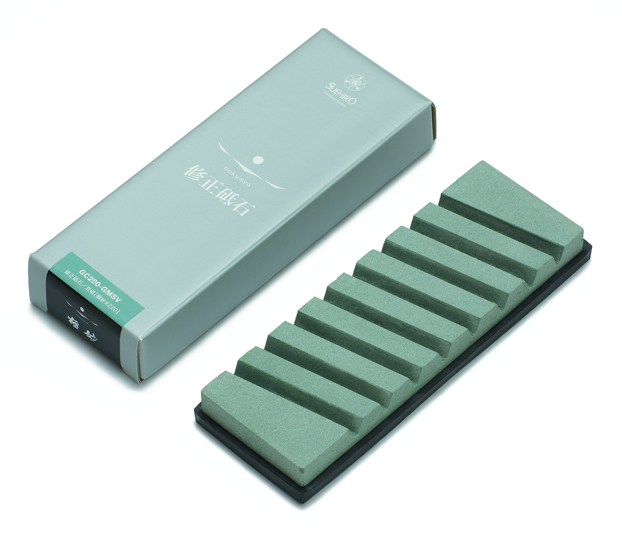 極妙 修正砥石／#220荒砥石 GC200-GMSV | スエヒロ砥石｜砥石と