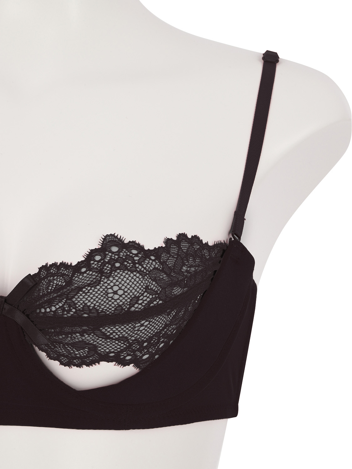 RAVIJOUR/ラヴィジュール】ピーカーブー ブラ&ショーツ セット