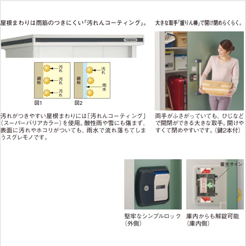 スギカウ / 一般型 物置エルモ LMD-2211