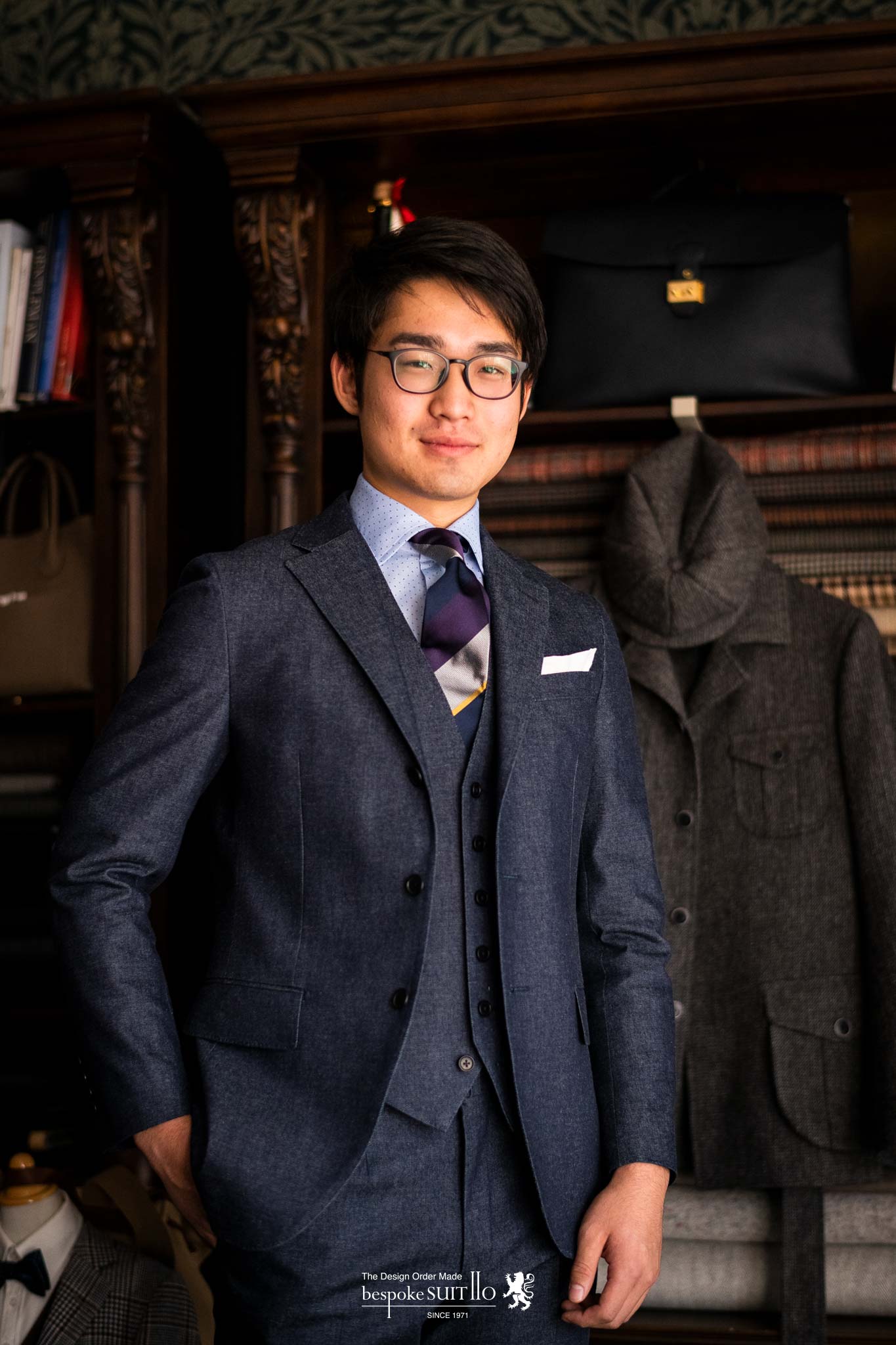 ☆岡山デニム新柄入荷｜北九州のオーダースーツ SUIT110