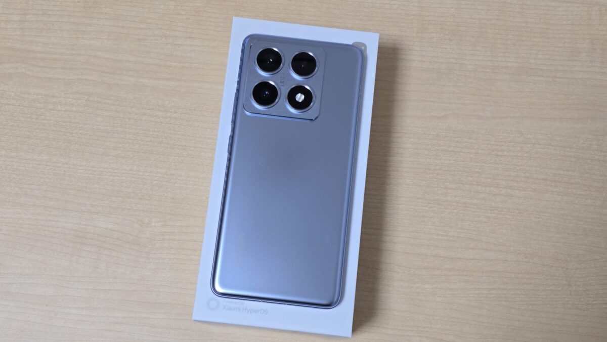 Xiaomi 14T Proを購入。カラーはチタンブルー。感想レビュー。開封写真