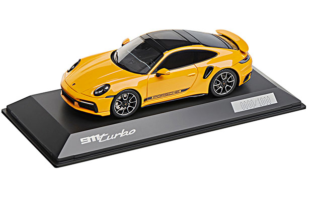 1/43 - 911 Turbo Scale Model - Bahama Yellow : Suncoast Porsche