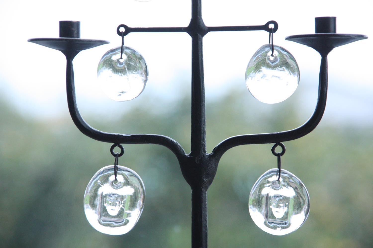 Erik Hoglund/エリックホグラン/BODA社製/ガラスキャンドスタンド/ツリー型