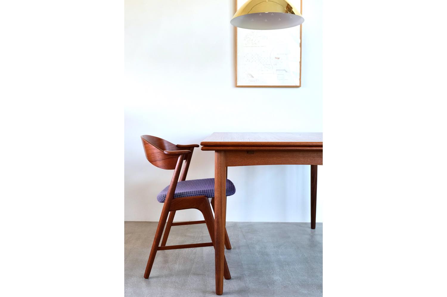 北欧ビンテージ家具/デンマーク製/カイ・クリスチャンセン/ダイニング