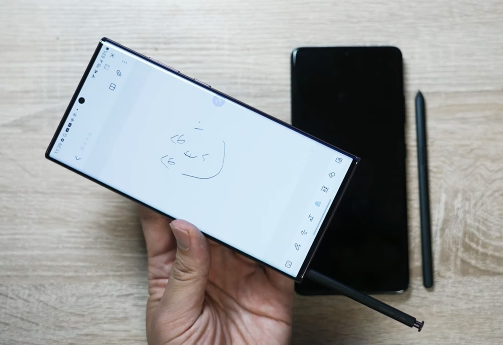 Sペン内蔵は正義！Galaxy S22 Ultra、ペンの書き心地と便利な機能を